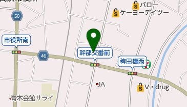 ヤクルト 高浜センターの地図画像