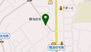 しげ美容室の地図画像