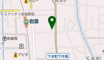 大森金物店の地図画像