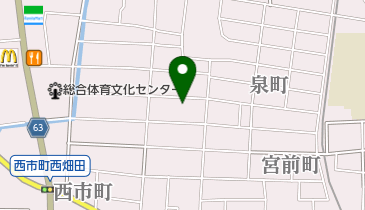 金光教岩倉教会の地図画像