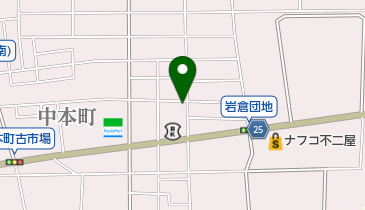 アイテック株式会社の地図画像