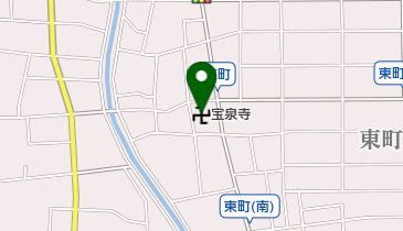 宝泉寺の地図画像