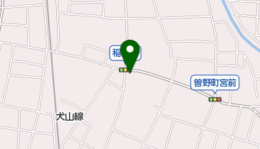 有限会社角善の地図画像