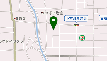 岩倉犬鳥園の地図画像