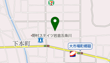 岩倉市役所 東部保育園リフレッシュ保育室の地図画像