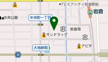 岩倉市役所 保健センターの地図画像