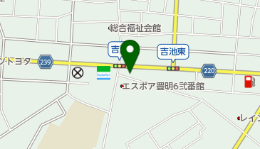 イエダ電化の地図画像