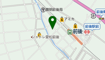 宮西圭子バレエ団豊明前後スタジオの地図画像