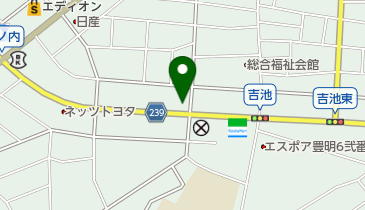 ヤマダ手芸店の地図画像