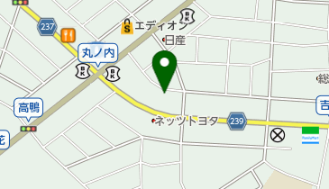 名古屋トヨペット株式会社豊明店の地図画像