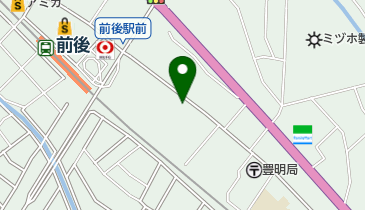 丸光ふとん店 前後店の地図画像