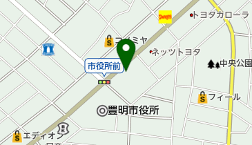 フタバ美容室の地図画像