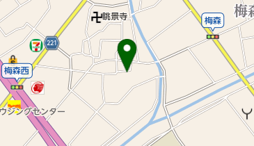 宝珠寺の地図画像