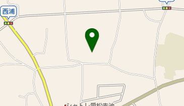 浅田八剣社の地図画像