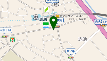 美容室アクタの地図画像