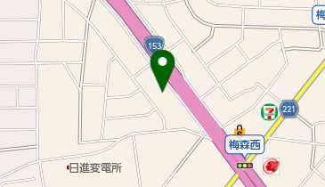 うめ森調剤センター薬局の地図画像