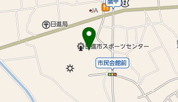日進市スポーツセンターの地図画像