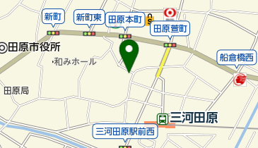 萱町会館の地図画像