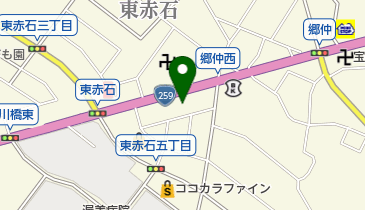 一条ブライダルサロンの地図画像