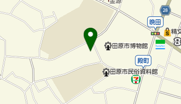 田原市役所 崋山会館の地図画像