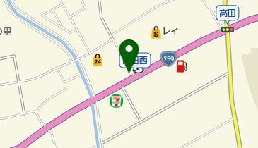 椿食堂の地図画像