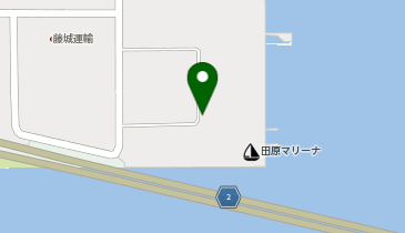 田原マリーナの地図画像
