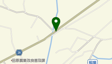 岡田理容店の地図画像