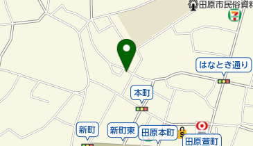 サン理容室の地図画像