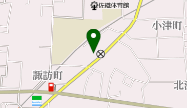 高田毛織工場の地図画像