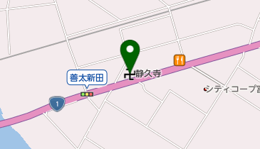 静久寺の地図画像