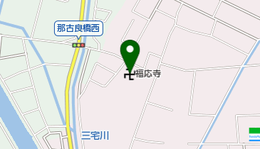 福応寺の地図画像