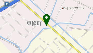 洋花園の地図画像