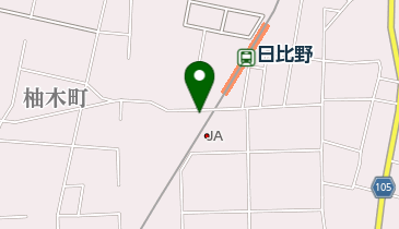 日比野屋自転車預りの地図画像