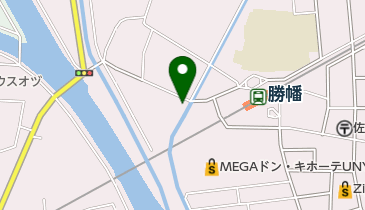 アオバ美容院の地図画像