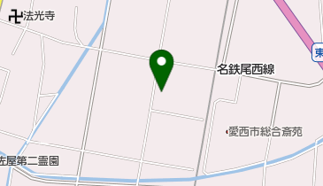 愛西市役所 市江児童館の地図画像