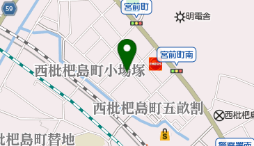 松風運輸株式会社の地図画像