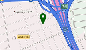 ガレージエンドウの地図画像