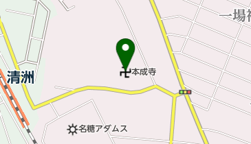 本成寺の地図画像