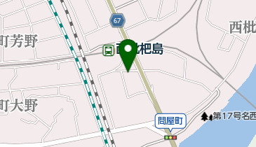 西枇美容室の地図画像