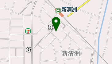 美容室FRIENDの地図画像