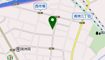 ふじ城美容室の地図画像