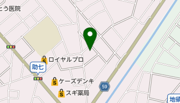 有限会社寺田化成の地図画像