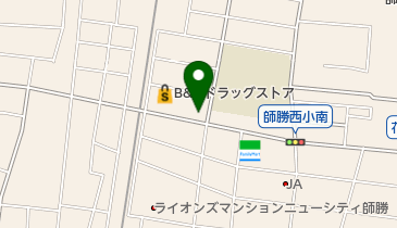 名北珠算研究会の地図画像