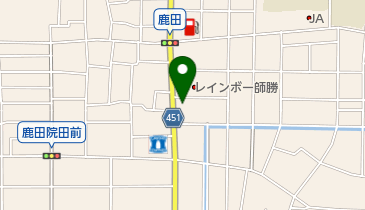 しかつコンタクトの地図画像