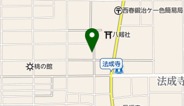 法成寺釣堀センターの地図画像