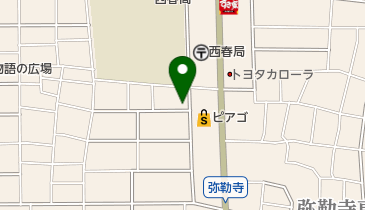 しげ美容室の地図画像