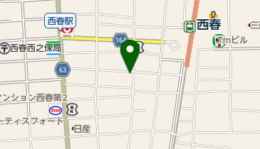 東洋美容院の地図画像