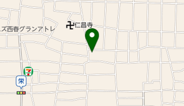 鹿田学習等供用施設の地図画像