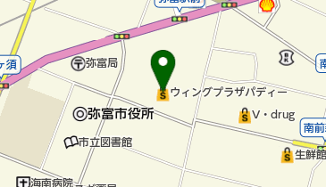カーテンハウスの地図画像