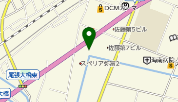 有限会社弥富丸善プロパン部の地図画像